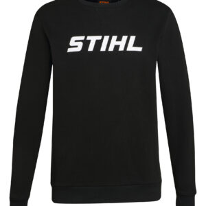 STIHL Sweatshirt LOGO WHITE schwarz
