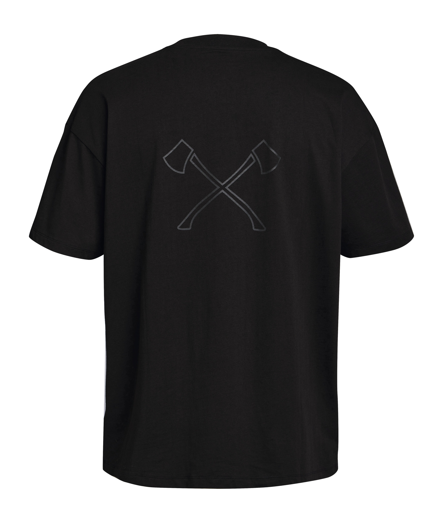 T-Shirt Gr. XL AXE OVERSIZED Schwarz – Bild 2
