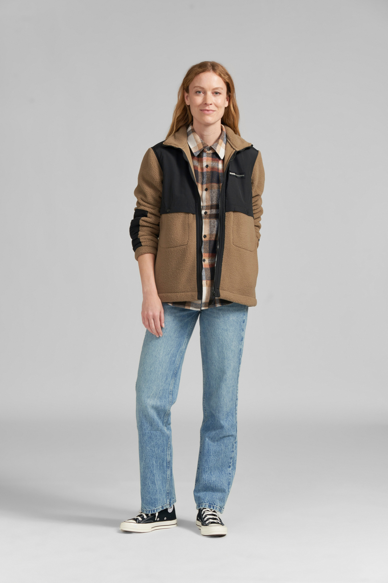 Jacke SHERPA BROWN – Bild 6