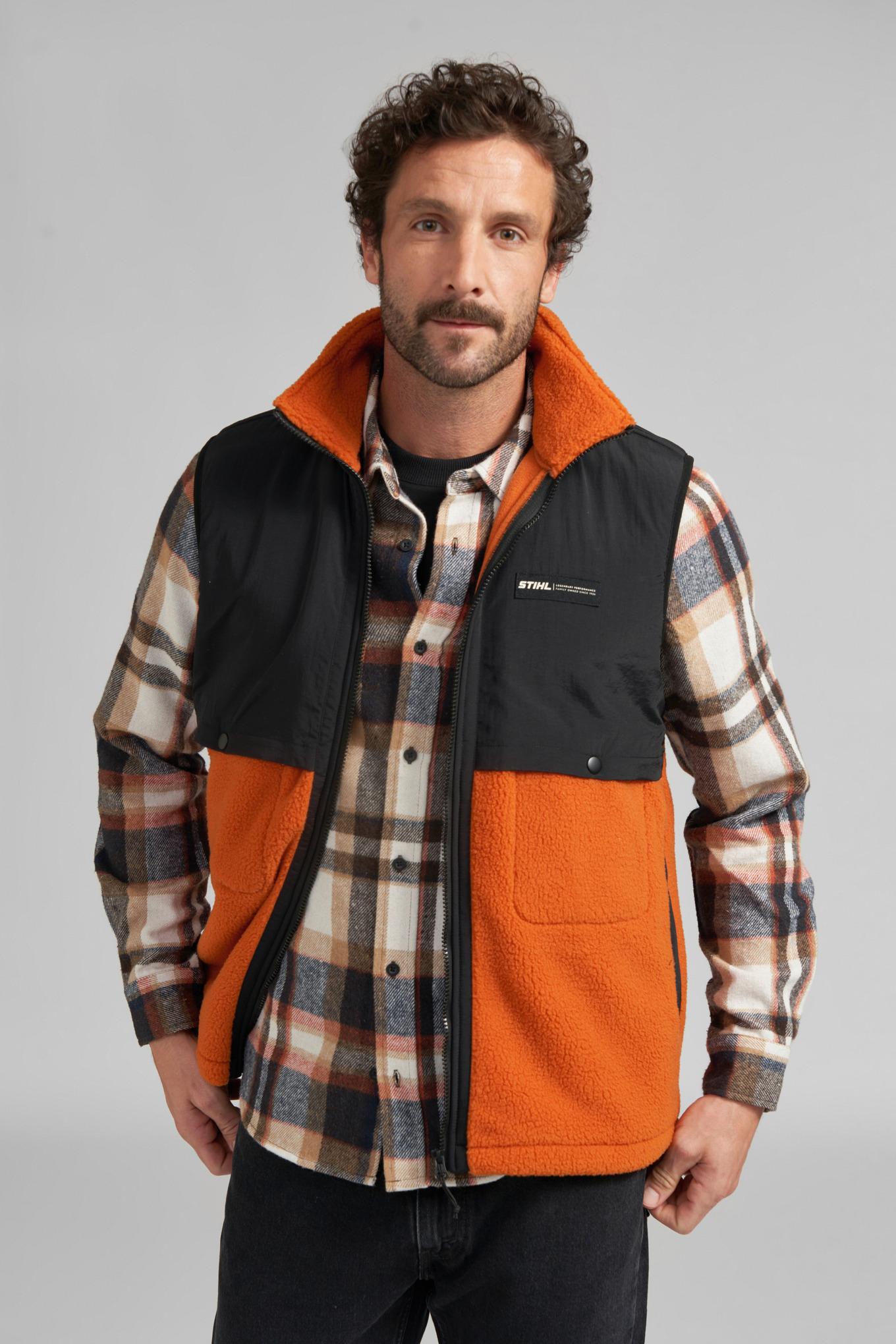 Weste SHERPA ORANGE – Bild 3