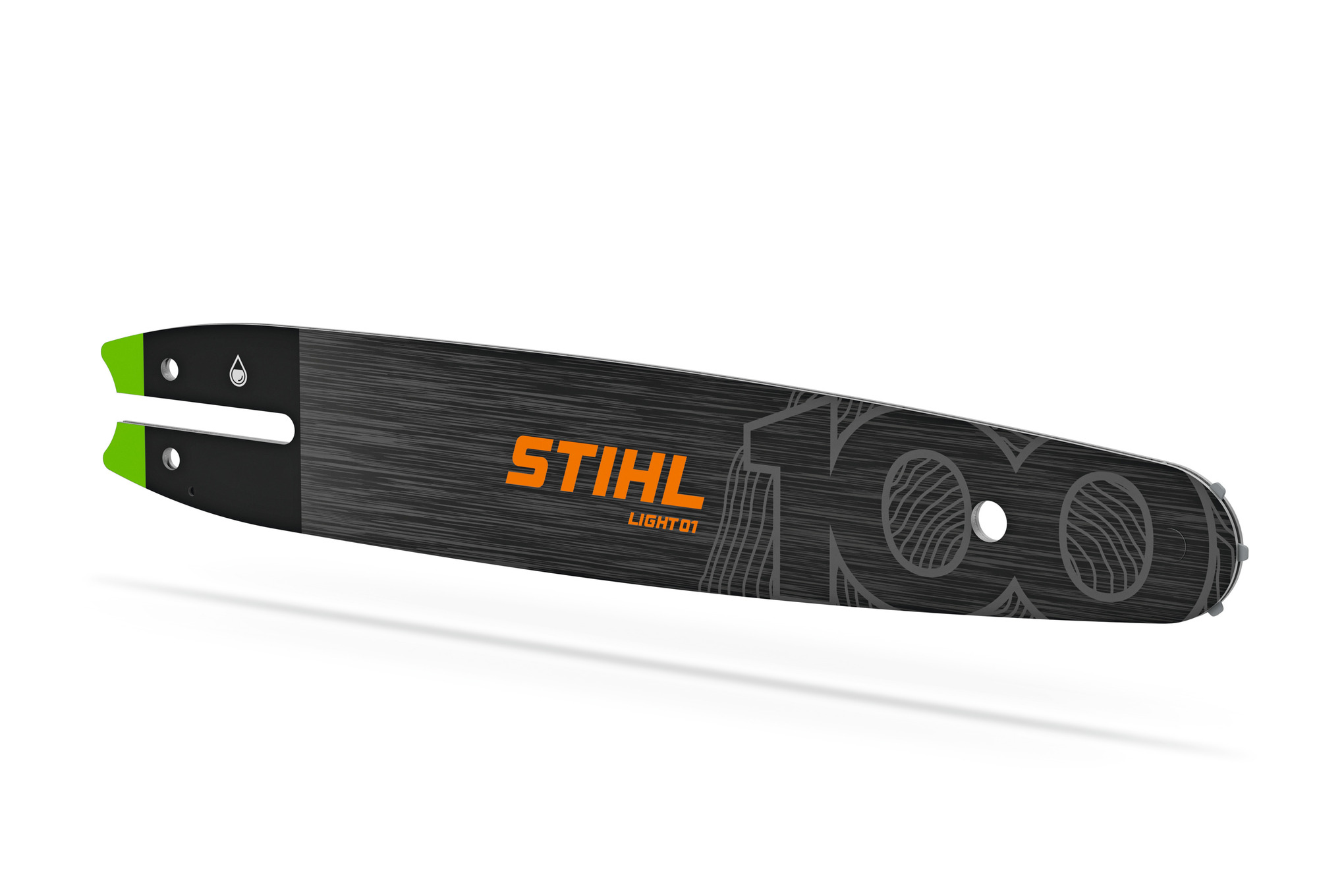 100 Jahre STIHL, 3/8"P, Schiene L01, 30cm/12" 1,1mm/0.043" – Bild 2